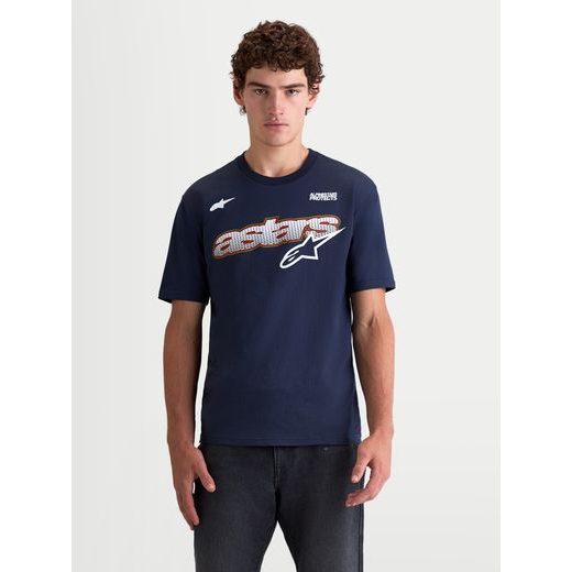 ALPINESTARS CYPRESS CSF – VOĽNOČASOVÉ MOTO TRIČKO (MODRÁ)