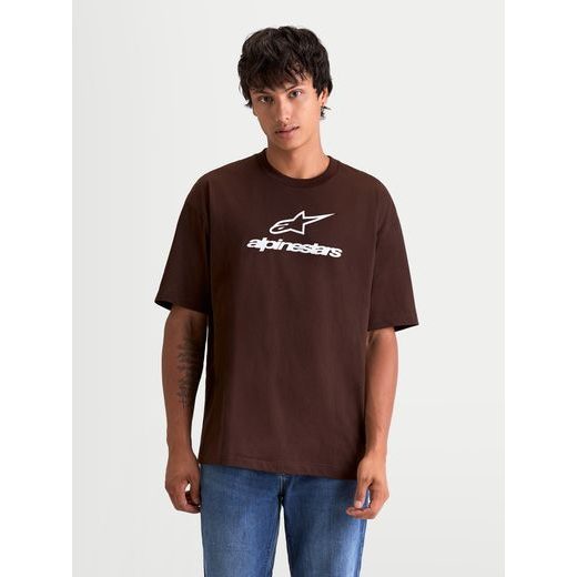 ALPINESTARS PRELUDE OVERSIZED CSF – VOĽNOČASOVÉ MOTO TRIČKO (HNEDÁ)