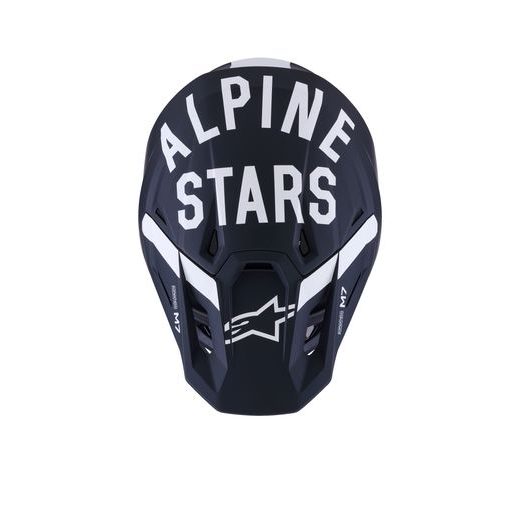 PRILBA SM7 DASHER, ALPINESTARS (ČERNÁ/BÍLÁ/MATNÁ) 2026