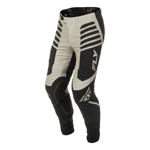 NOHAVICE LITE, FLY RACING - USA 2025 (ČERNÁ/ŠEDÁ)