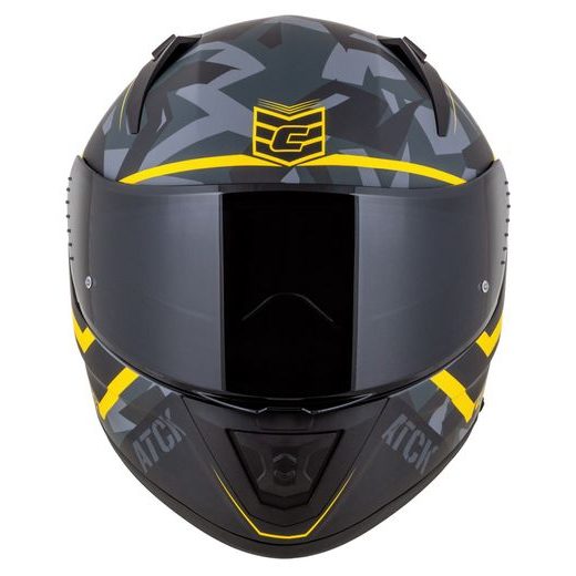 PRILBA AERO ATCK, CASSIDA (ŠEDÁ CAMO/ČERNÁ/ŽLUTÁ FLUO) 2023
