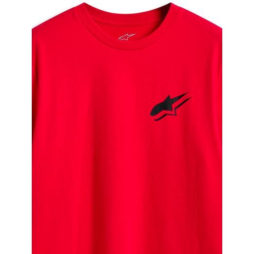 ALPINESTARS FORMULA CSF – VOĽNOČASOVÉ MOTO TRIČKO (ČERVENÁ)