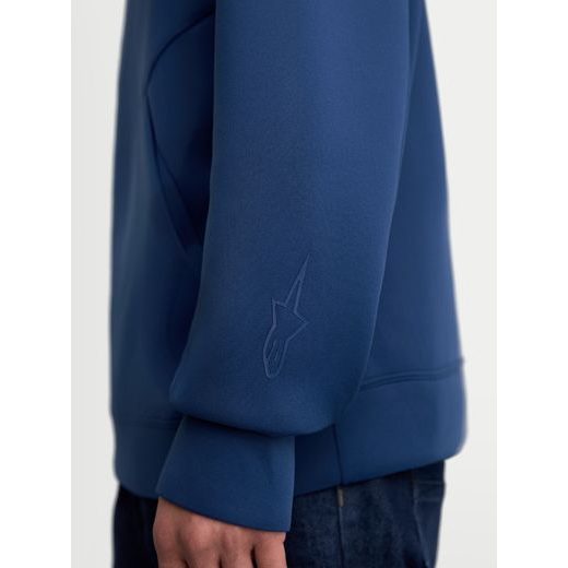 ALPINESTARS DATRIX HOODIE – VOĽNOČASOVÁ MOTO MIKINA (MODRÁ)