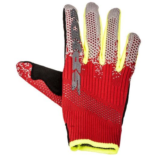 RUKAVICE X-KNIT 2022, SPIDI (ČERNÁ/ČERVENÁ/BÍLÁ)