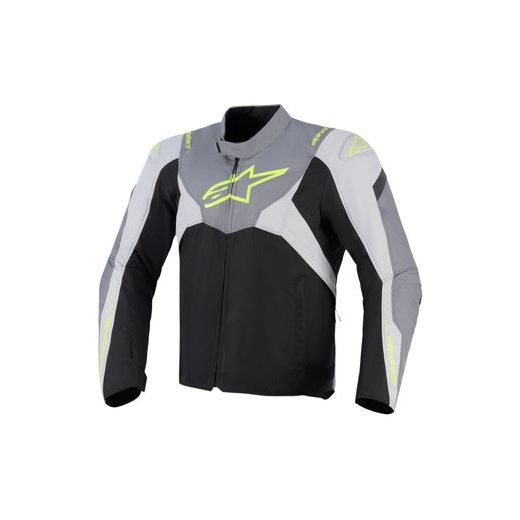 ALPINESTARS T-JAWS V4 WATERPROOF – MOTOCYKLOVÁ BUNDA NA CESTNÚ JAZDU (ČIERNA/SVETLO SIVÁ/SIVÁ) 2026