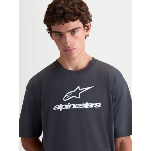ALPINESTARS PRELUDE OVERSIZED CSF – VOĽNOČASOVÉ MOTO TRIČKO (TMAVO SIVÁ)