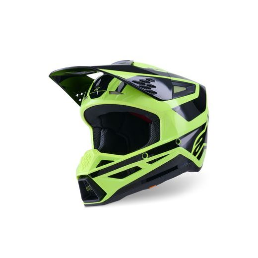 PRILBA S-M3 HEAT, ALPINESTARS (ŽLTÁ FLUO/ČERNÁ) 2026
