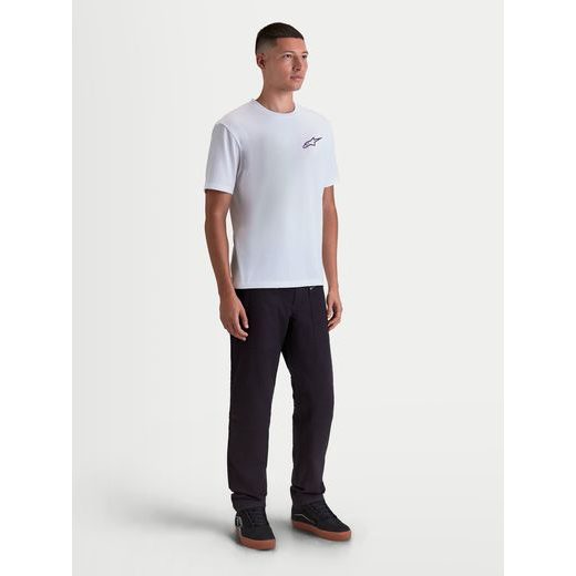 ALPINESTARS COMBO BACK CSF – VOĽNOČASOVÉ MOTO TRIČKO (BIELA/ČIERNA)