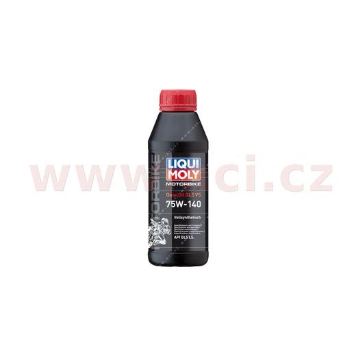 LIQUI MOLY MOTORBIKE GEAR OIL 75W140 GL5 VS - PLNĚ SYNTETICKÝ PŘEVODOVÝ OLEJ 500 ML