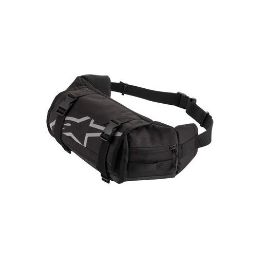 ALPINESTARS TECH TOOLPACK 2022 – MOTOCYKLOVÁ ĽADVINKA A PUZDRO NA NÁRADIE (ČIERNA, OBJEM 3,7 L)