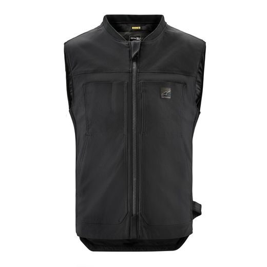 ALPINESTARS AIRBAGOVÁ VESTA TECH-AIR®3 CANVAS SYSTÉM – AIRBAGOVÝ SYSTÉM NA MOTORKU (ČIERNA) 2025