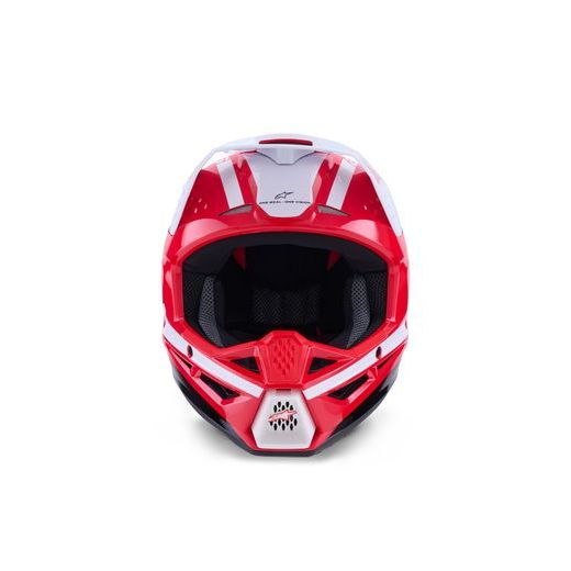PRILBA S-M3 HEAT, ALPINESTARS (ČERVENÁ/BÍLÁ/ČERNÁ) 2026
