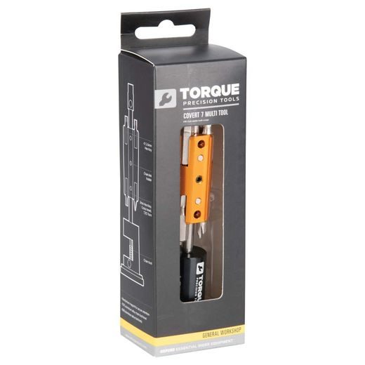 MULTITOOL COVERT 7 TORQUE, OXFORD (7 NADSTAVCOV, PRE UMIESTNENIE DO STREDU OSY KLIK)