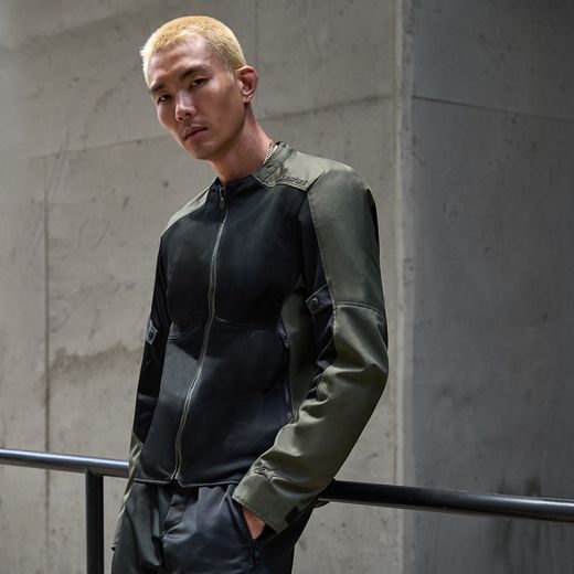 ALPINESTARS C-1 AIR – MOTOCYKLOVÁ BUNDA NA CESTNÚ JAZDU (ČIERNA/KHAKI) 2025