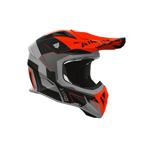 PRILBA AVIATOR ACE 2 SHIELD, AIROH (ORANŽOVÁ MATNÁ) 2026