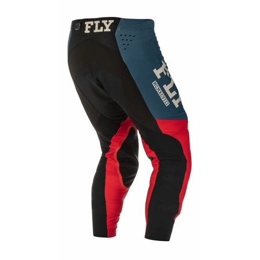 NOHAVICE EVOLUTION DST, FLY RACING - USA 2022 (ČERVENÁ/ŠEDÁ)