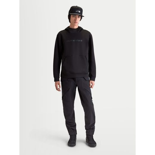 ALPINESTARS DATRIX HOODIE – VOĽNOČASOVÁ MOTO MIKINA (ČIERNA)