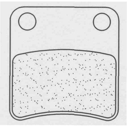 BRZDOVÉ OBLOŽENIE CL BRAKES 3038 MSC