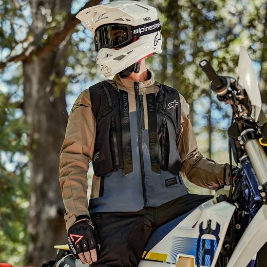 BUNDA TECHDURA, ALPINESTARS (ČERNÁ/REFLEXNÍ) 2024