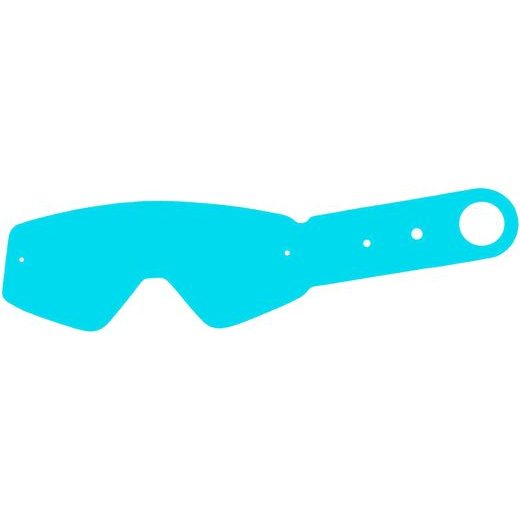 STRHÁVACOU SĽUDY PLEXI PRE OKULIARE THOR RADU COMBAT/CONQUER/SNIPER, Q-TECH (10 VRSTIEV V BALENIE, ČÍRE)