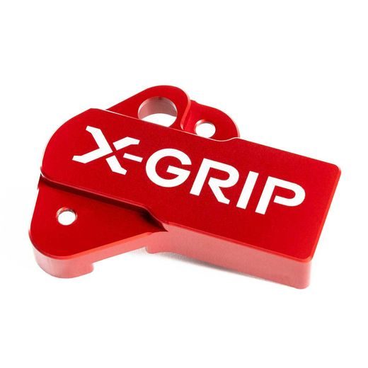 X-GRIP – CHRÁNIČ SNÍMAČA ŠKRTIACEJ KLAPKY V2, ČERVENÝ – GASGAS EC 250 (2021–2023) A ĎALŠIE