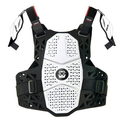 CHRÁNIČ HRUDNÍKA + RAMENA ATLAS CHARGER CE L1, DETSKÝ (BIELA)