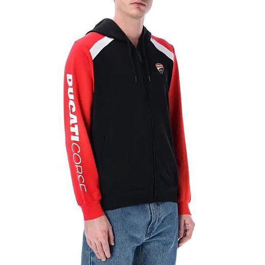 MIKINA DUCATI CORSE (ČERVENÁ)