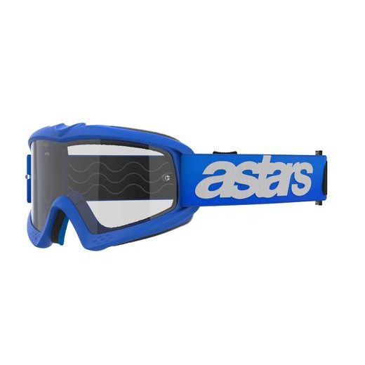 ALPINESTARS VISION YOUTH BLAZE – DETSKÉ MOTOKROSOVÉ OKULIARE NA MX A ENDURO (MODRÁ, ČÍRE PLEXI) 2025
