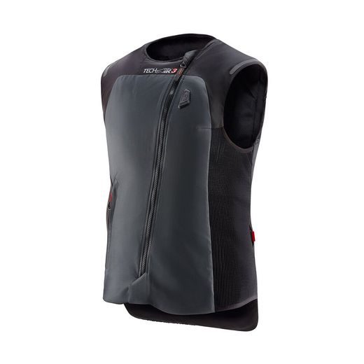 ALPINESTARS AIRBAGOVÁ VESTA STELLA TECH-AIR®3 SYSTÉM – AIRBAGOVÝ SYSTÉM NA MOTORKU (ČIERNA/TMAVO SIVÁ)