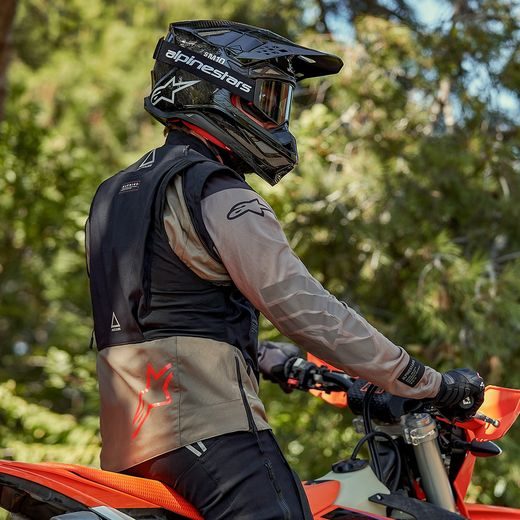 BUNDA TECHDURA, ALPINESTARS (ČERNÁ/HNĚDÁ) 2024