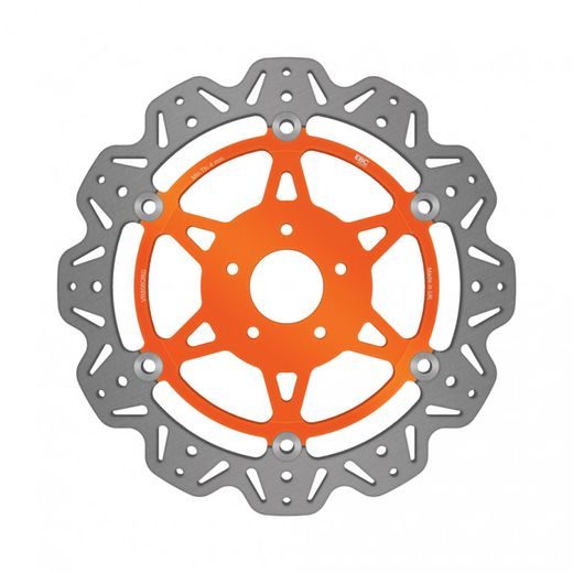 BRZDOVÝ KOTÚČ EBC VR856ORG POMARANČOVÁ