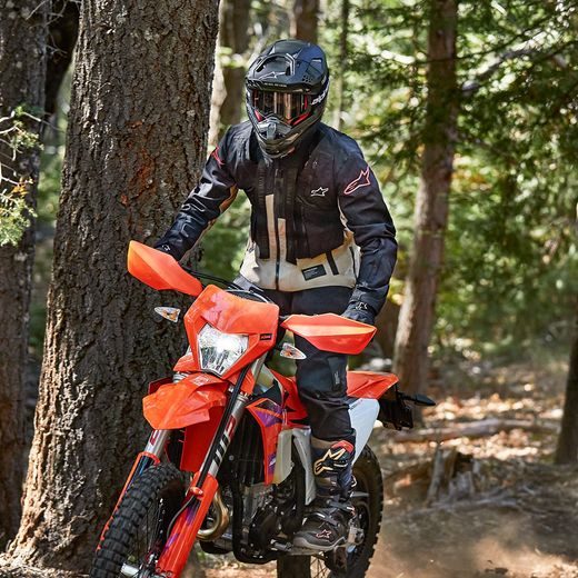 BUNDA TECHDURA, ALPINESTARS (ČERNÁ/HNĚDÁ) 2024