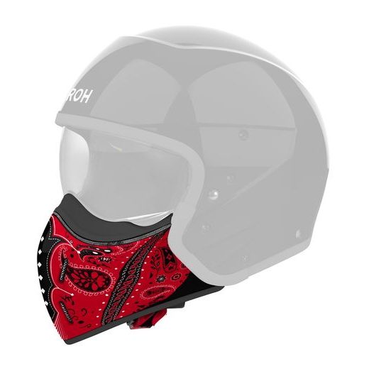 BRADOVÝ CHRÁNIČ PRO PŘILBU J110, AIROH (PAESLY - ČERVENÝ LESKLÝ)