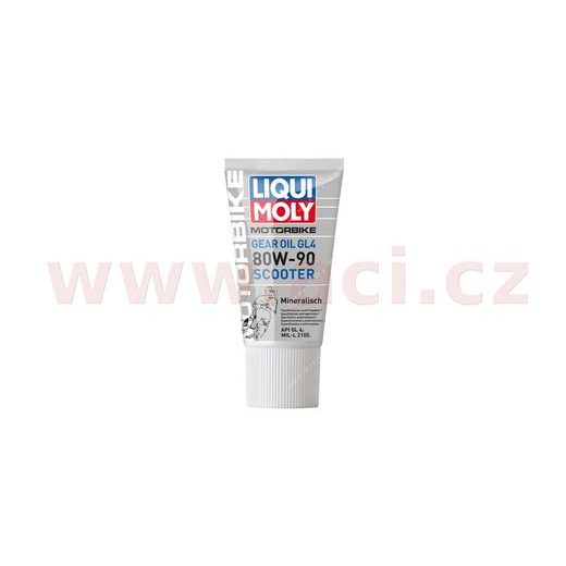 LIQUI MOLY MOTORBIKE GEAR OIL GL 4 80W-90 SCOOTER - MINERÁLNÍ PŘEVODOVÝ OLEJ 150 ML