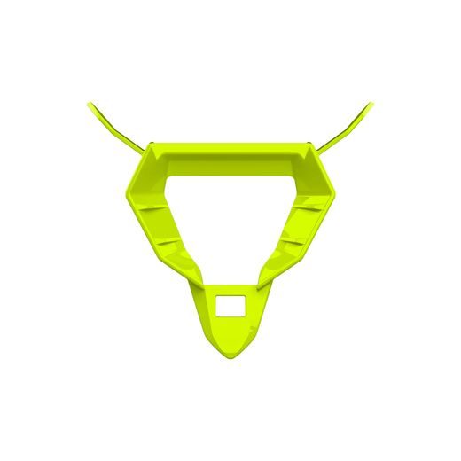 ZÁKLAD (RÁM) BRADOVÉ VENTILACE PRO PŘILBU TWIST 3, AIROH (KING/TOXIC - FLUO ŽLUTÝ)