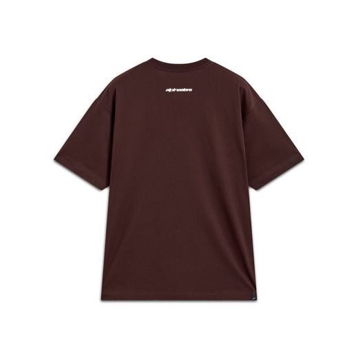 ALPINESTARS MANDATE OVERSIZED CSF – VOĽNOČASOVÉ MOTO TRIČKO (HNEDÁ)