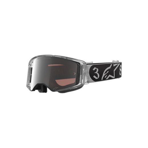 ALPINESTARS SUPERTECH VISION DNGR38 XXV – MOTOKROSOVÉ OKULIARE NA MX A ENDURO (ČIERNA/STRIEBORNÁ, ZRKADLOVÉ STRIEBORNÉ PLEXI) 2026