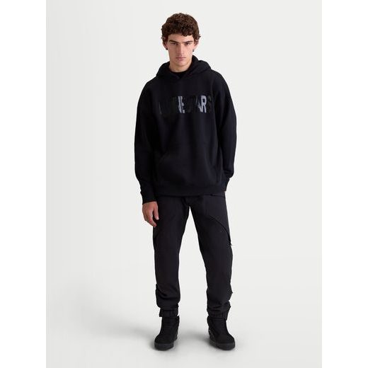 ALPINESTARS SHAW OVERSIZED HOODIE – VOĽNOČASOVÁ MOTO MIKINA (ČIERNA/ČIERNA)