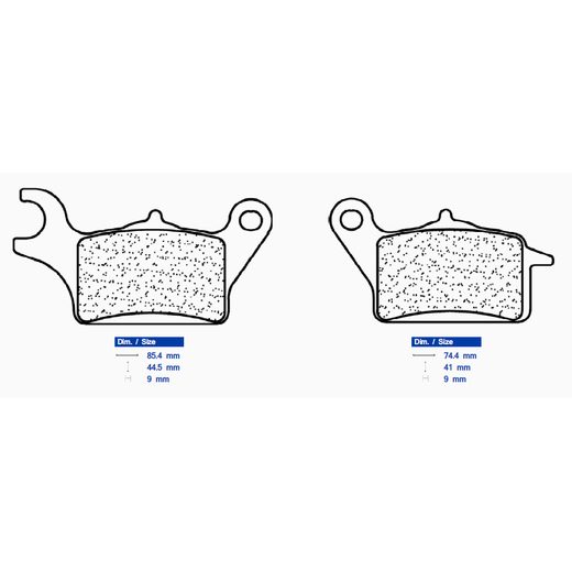 BRZDOVÉ OBLOŽENIE CL BRAKES 3107 MSC