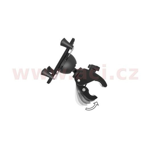 KOMPLETNÉ SESTAVA DRŽIAKU PRE MENŠIE TELEFÓNY X-GRIP SA "SNAP-LINK TOUGH-CLAW" UPÍNANÍM NA RIADIDLÁ, RAM MOUNTS
