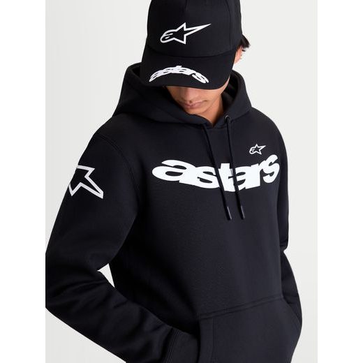 ALPINESTARS VELOCIFIER HOODIE – VOĽNOČASOVÁ MOTO MIKINA (ČIERNA)