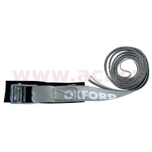 POPRUHY CAM STRAPS NASTAVITEĽNÉ S FIXACÍ VOLNÉHO KONCE POMOCOU SUCHÉHO ZIPU, OXFORD (SIVÉ, 1 PÁR)