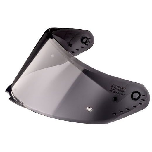 PLEXI PRE PRILBY AERO S PRÍPRAVOU PRE PINLOCK, CASSIDA - ČR (TMAVÉ)