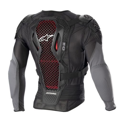 CHRÁNIČ TĚLA BIONIC PLUS 2 2023, ALPINESTARS (ČERNÁ/ŠEDÁ/ČERVENÁ)