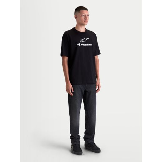 ALPINESTARS PRELUDE OVERSIZED CSF – VOĽNOČASOVÉ MOTO TRIČKO (ČIERNA)