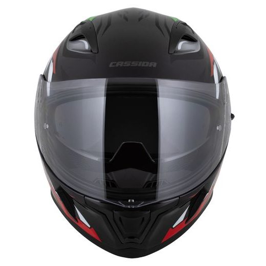 PŘILBA ORBIT STRIX, CASSIDA (ČERVENÁ/ZELENÁ/ŠEDÁ/BÍLÁ/ČERNÁ) 2025