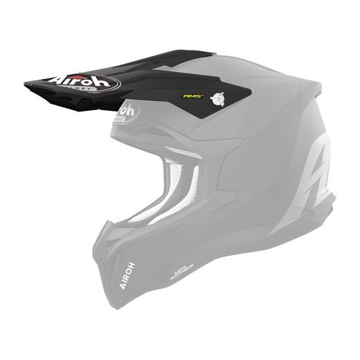 ŠILT PRE PRILBU STRYCKER, AIROH (COLOR - ČIERNA MATNÁ)