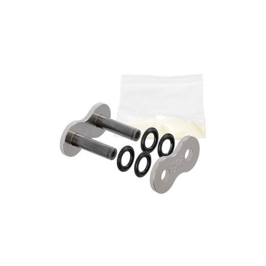 SPOJKA REŤAZE 525X1R3, JT CHAINS (FARBA STRIEBORNÁ, NITOVACIE, TYP RIVET)
