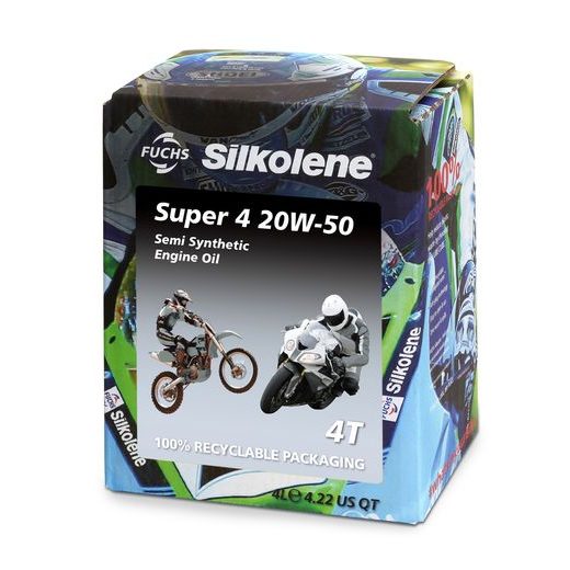 MOTOROVÝ OLEJ SILKOLENE SUPER 4 20W-50 4 L