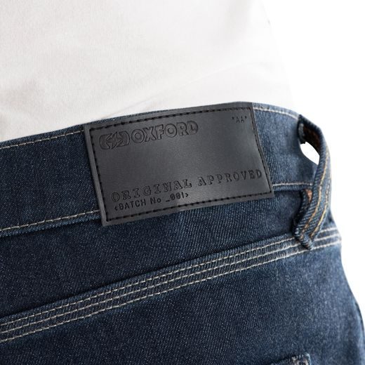 KALHOTY ORIGINAL APPROVED JEANS AA SLIM FIT, OXFORD, PÁNSKÉ (TMAVĚ MODRÁ INDIGO)
